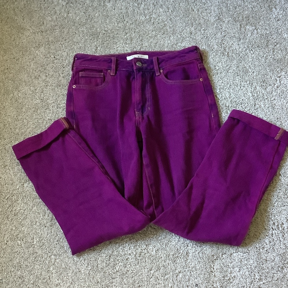 PacSun Deep Purple Women's Straight Leg Jeans